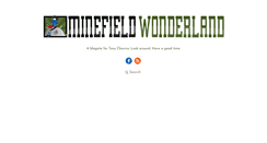Desktop Screenshot of minefieldwonderland.com